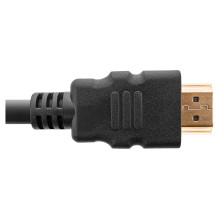 INLINE Zertifiziertes HDMI Kabel Ultra High Speed HDMI 8K4K Stecker Stecker schwarz gold 3m