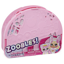 Spinmaster Zoobles Multi-Playset with Dance Studio (Storage Case and 3 Exclusive Convertible Collectible Figures)
