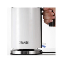 Graef WK 401, 1 l, 2015 W, Weiß, Kunststoff, Edelstahl, Wasserstandsanzeige, Überhitzungsschutz Graef WK 401, 1 l, 2015 W, Weiß, Kunststoff, Edelstahl, Wasserstandsanzeige, Überhitzungsschutz