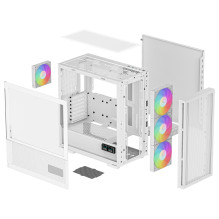 DeepCool CH560 Digital WH White Tempered Glass