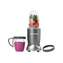 Nutribullet Original Standmixer NB606DG (silber / grau, 600 Watt, 0,7 Liter &amp; 0,525 Liter)