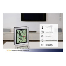 TFA® EXACTO Thermometer silber TFA® EXACTO Thermometer silber