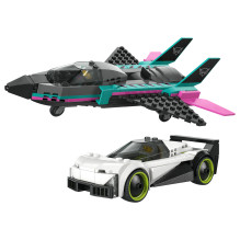 LEGO 60489 City Dsenflieger prieš Rennauto