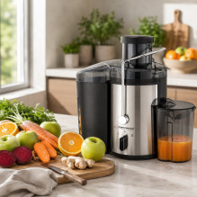 Esperanza EKJ002 sulčiaspaudė, juoda, nerūdijantis plienas, 500 W Esperanza EKJ002 sulčiaspaudė, juoda, nerūdijantis plienas, 500 W