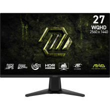 MSI MAG 275QF E20 kompiuterio monitorius 68,6 cm (27") 2560 x 1440 pikselių Wide Quad HD LCD Juoda