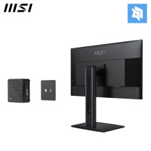 MSI Pro MP275QPG 27 colių monitorius, QHD (2560 x 1440), 100Hz, IPS, 1ms HDMI 2x 2.0b, 1x DP 1.2a išvestis, Built - gars