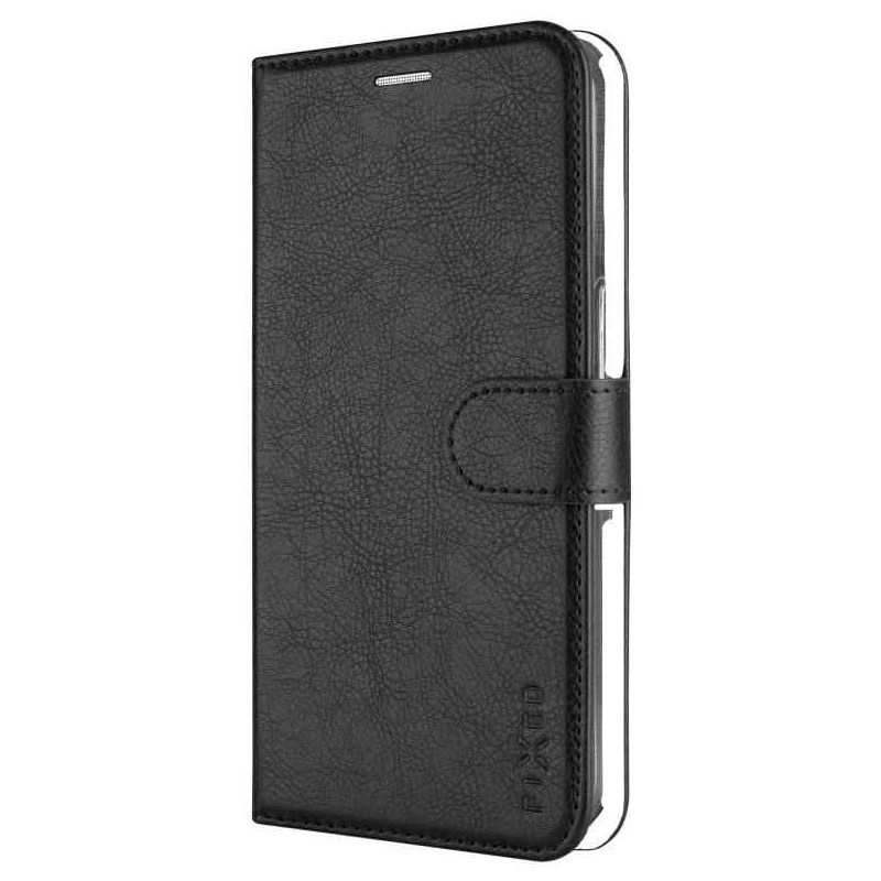 Fixed Fiksuotas Opus Knygų dėklas Xiaomi Redmi Note 14 Pro 4G Pradžia Juoda