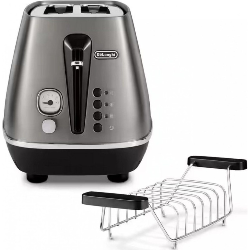 Delonghi Distinta Titanium 900 W titanium - Toaster