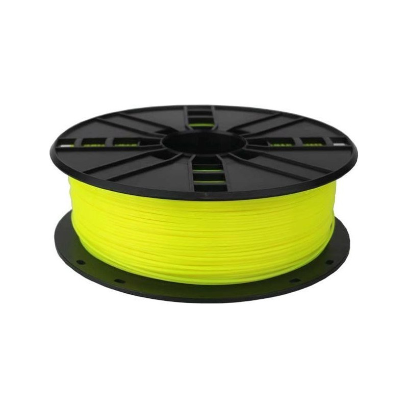 Gembird 3D printing filament PLA+ 1 75mm 1kg Yellow