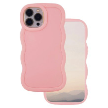 Saldainių formos dėklas, skirtas iPhone 12 / 12 Pro 6 1" rožinis