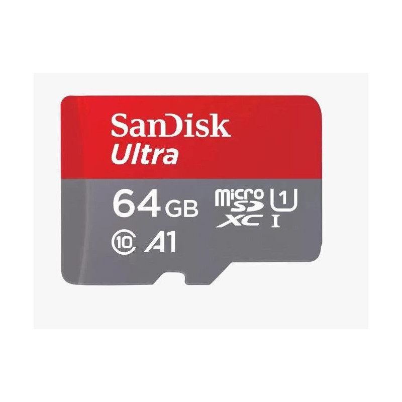 Western Digital SDSQUAB-064G-GN6MA atminties kortelė 64 GB „MicroSDXC UHS-I“ 10 klasė