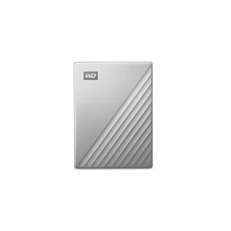 WD My Passport Ultra Mac 4TB sidabrinis