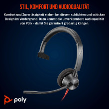 HP Poly BW 3310 Mono-M...