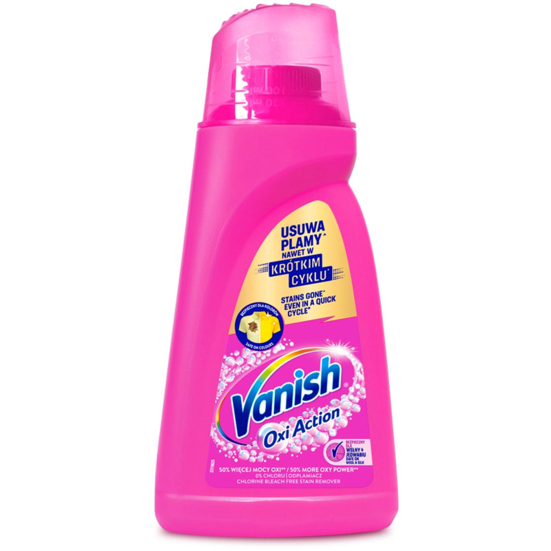 OXI ACTION PINK GEL STAIN REMOVER GEL 1L