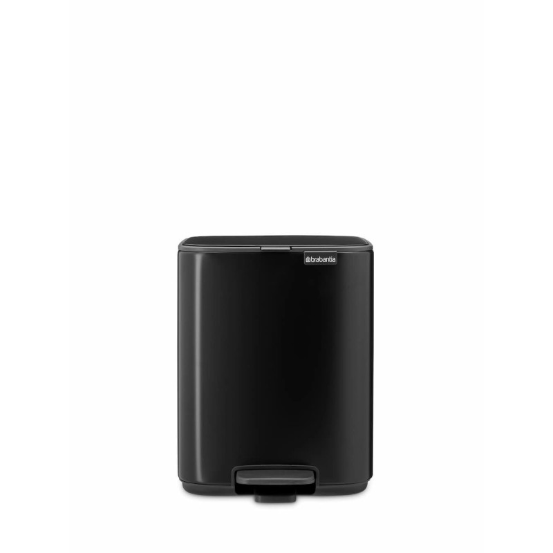 Brabantia Bo Pedal Bin 7L - Matt Black