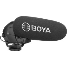 Boya super-cardioid shotgun microphone
