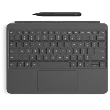 Klaviatūra Microsoft Surface Pro 12" Type Cover + Slim Pen platinum