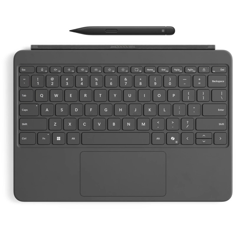 Klaviatūra Microsoft Surface Pro 12" tipo dangtelis + plonas platininis rašiklis