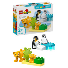 LEGO DUPLO Wild Animal Families: Penguins &amp; Lions