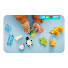 LEGO DUPLO Wild Animal Families: Penguins &amp; Lions