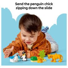 LEGO DUPLO Wild Animal Families: Penguins &amp; Lions