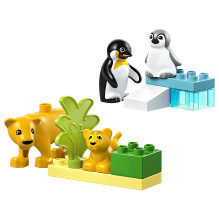 LEGO DUPLO Wild Animal Families: Penguins &amp; Lions