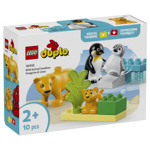 LEGO DUPLO Wild Animal Families: Penguins &amp; Lions