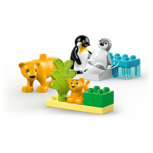 LEGO DUPLO Wild Animal Families: Penguins &amp; Lions