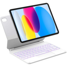 iPad klaviatūra su jutikline dalimi Inateck inateck KB09119-10 White QWERTZ