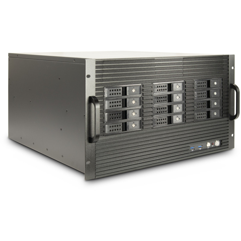 Server chassis Inter-Tech IPC 6U-6520 (black, 6U) (88887338)