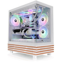 Geh Thermaltake View 270 Plus WS Midi“ „ARGB Snow“ baltas, mažmeninė kaina