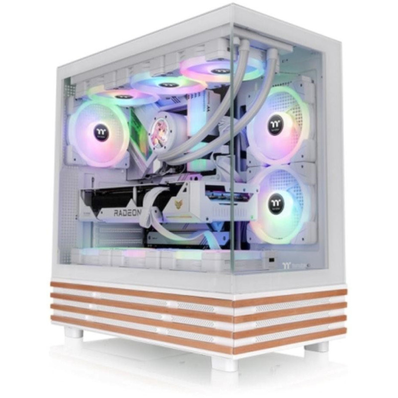 Geh Thermaltake View 270 Plus WS Midi“ „ARGB Snow“ baltas, mažmeninė kaina