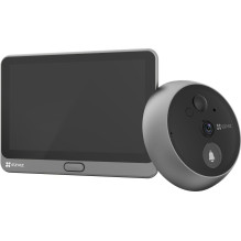 Vaizdas iš durų Ezviz CP4 4MP Wi-Fi Silver Vaizdas iš durų Ezviz CP4 4MP Wi-Fi Silver