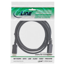 INLINE DisplayPort 1.4 Kabel 8K4K schwarz vergoldete Kontakte 5m INLINE DisplayPort 1.4 Kabel 8K4K schwarz vergoldete Kontakte 5m