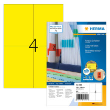 HERMA Etiketten A4 gelb...