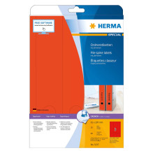 HERMA Ordneretiketten 61,0 x 297,0 mm rot HERMA Ordneretiketten 61,0 x 297,0 mm rot