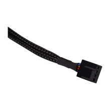 K Alphacool Ventiliatoriaus laidas 4-Pin iki 4-Pin Prailginimas 30cm - juodas K Alphacool Ventiliatoriaus laidas 4-Pin iki 4-Pin Prailginimas 30cm - juodas