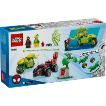 LEGO 11198 Marvel Spidey und seine Super-Freunde Actionspa mit Spin und Electro in ihren Dino-Flitzern