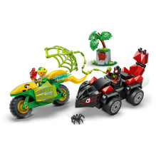 LEGO 11198 Marvel Spidey und seine Super-Freunde Actionspa mit Spin und Electro in ihren Dino-Flitzern