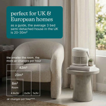 Homedics AP-T63BG-WW Whisper Pure Comfort Air Purifier