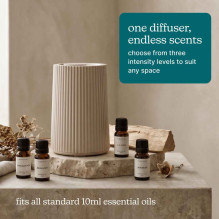 Homedics ARMH-671BG-WW SereneScent Flow Waterless Essential Oil Diffuser