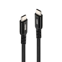 USB Laidas - Lindy 32025 USB 2.0 USB-C Į USB-C Laidas, 0,5 m, 100 W, Juodas USB Laidas - Lindy 32025 USB 2.0 USB-C Į USB-C Laidas, 0,5 m, 100 W, Juodas