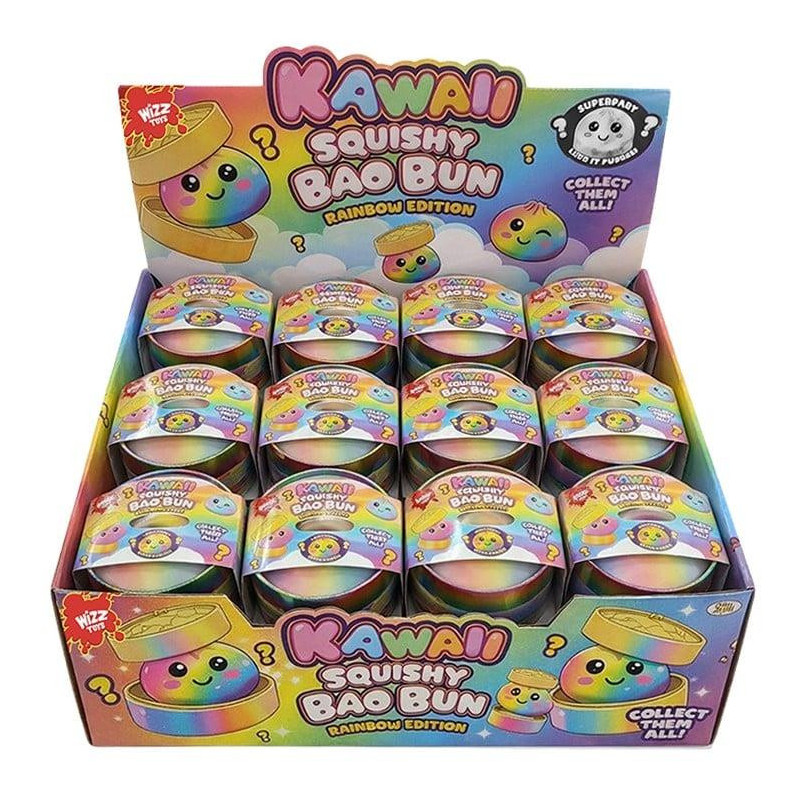 ŽAISLAS SENSORINIS SPAUDOMAS RAINBOW BAO DUMPLING 5.5CM