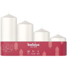 Candle, cylindrical Bolsius, H6 / 8 / 10 / 12, D4.8cm