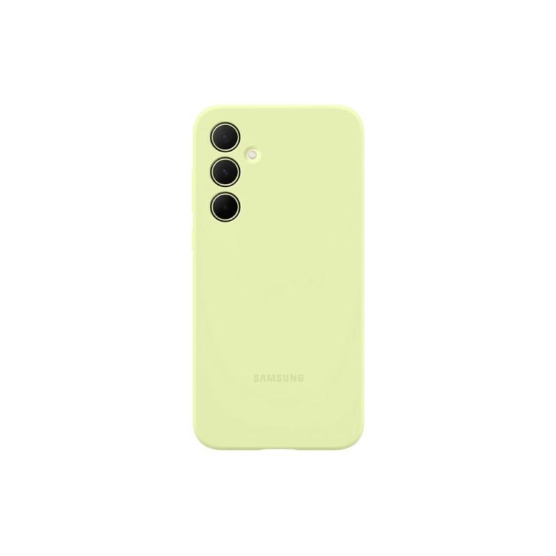Samsung Galaxy A35 5G silikoninis dėklas EF-PA356TME, gelsvai žalias
