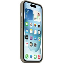 Apple Etui Apple MT0Q3ZM / A iPhone 15 / 14 / 13 6.1" MagSafe popielaty brąz / clay Silicone Case