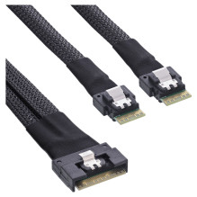 InLine 27649B Kabel SlimSAS...