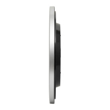 Funkwanduhr MAULstep silber