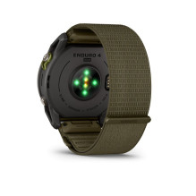 Garmin Enduro 4 with dark olive ComfortFit fabric band