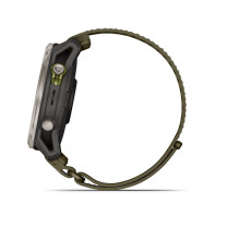 Garmin Enduro 4 with dark olive ComfortFit fabric band